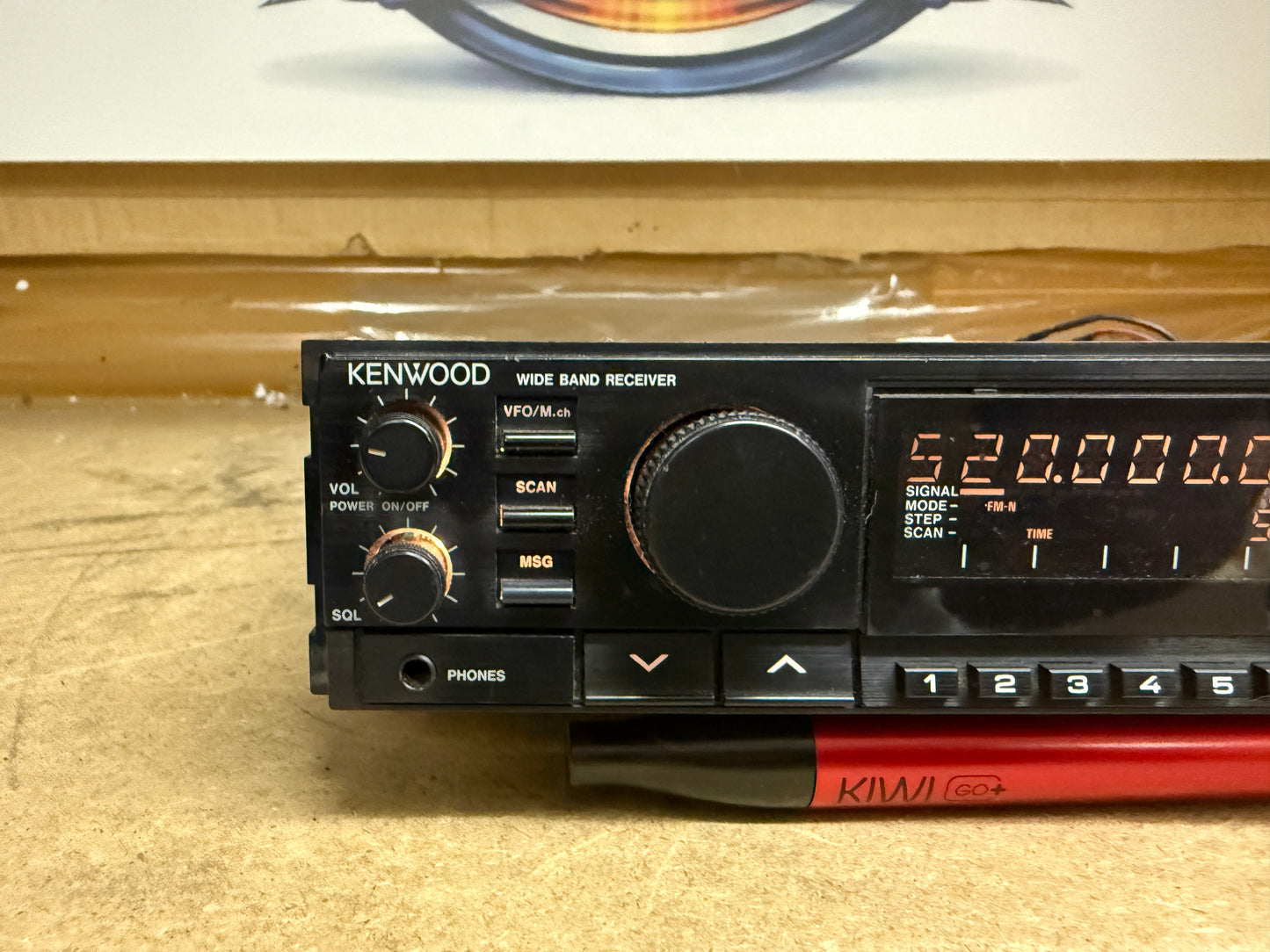 Kenwood RZ1 ricevitore 500 kHz / 905 MHz Garanzia 12 Mesi
