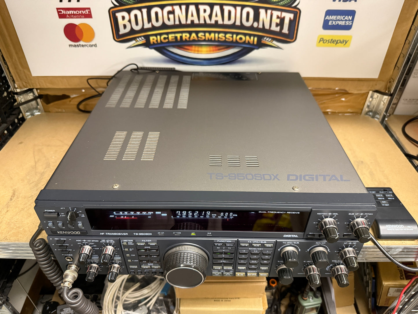 Kenwood TS 950SDX + DRU2 doppio imballo pari al nuovo garanzia 12 Mesi