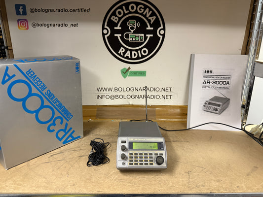 Ricevitore AOR 3000A perfetto Garanzia 12 mesi