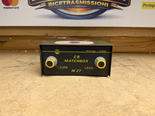 ZETAGI TUNE M27 ACCORDATORE MATCHBOX RADIO CB 26/30MHZ