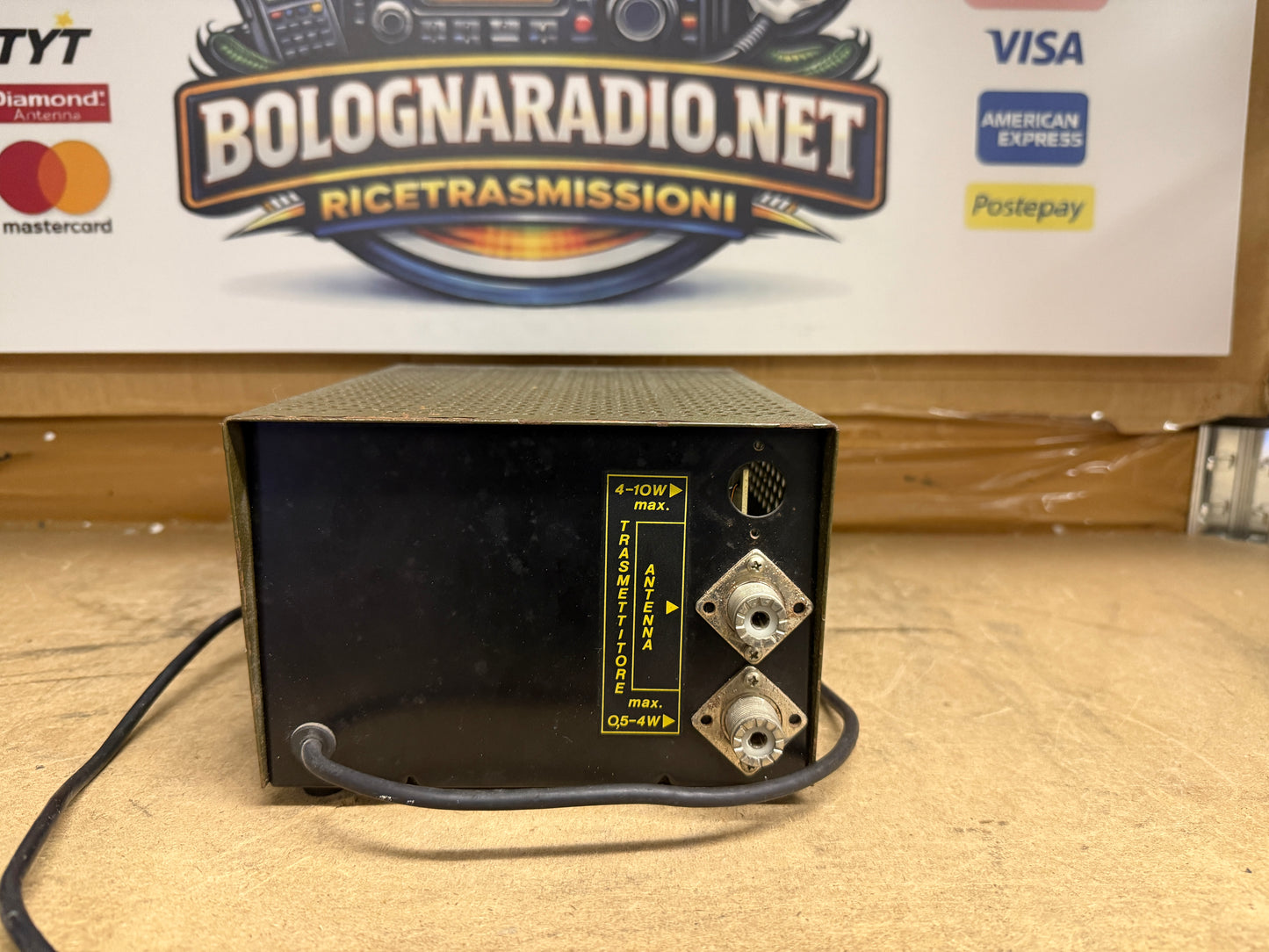ZETAGI BV131 AMPLIFICATORE 100W VALVOLARE LINEARE 26/30MHZ