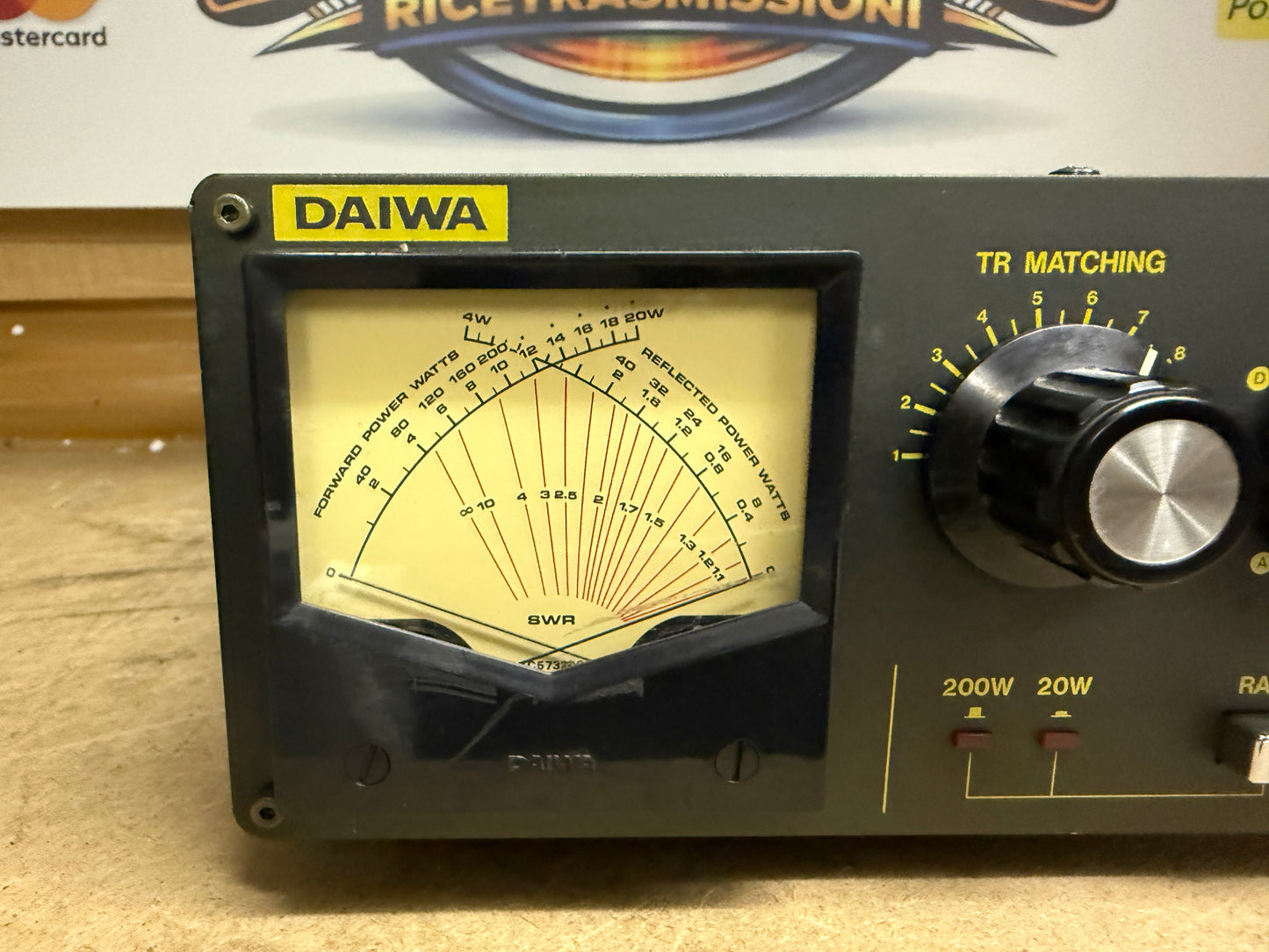 DAIWA CNW-419 ACCORDATORE MANUALE DI ANTENNA PER HF 1.8 - 30 Mhz 200W