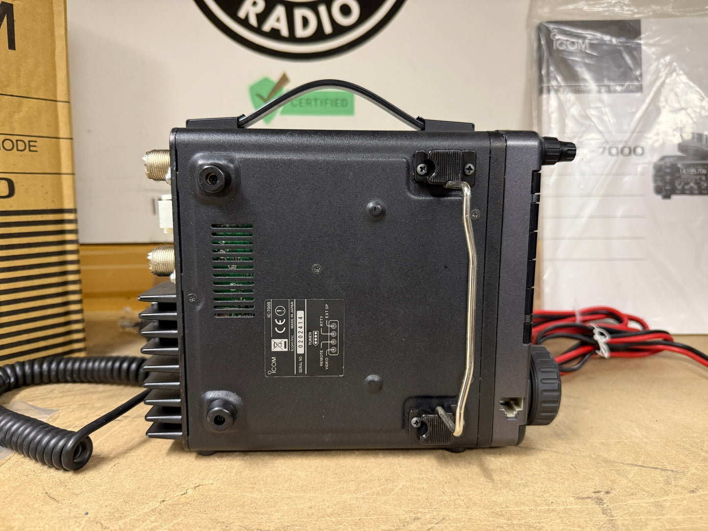 Icom IC 7000 pari al nuovo imballo garanzia 12 mesi