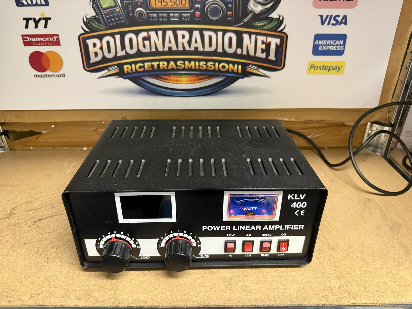 RM Italy KLV400 - Amplificatore Lineare da Base