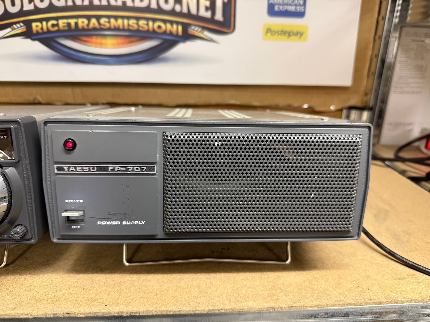 Yaesu FT 707 + FP 707 perfetto imballo Garanzia 12 Mesi
