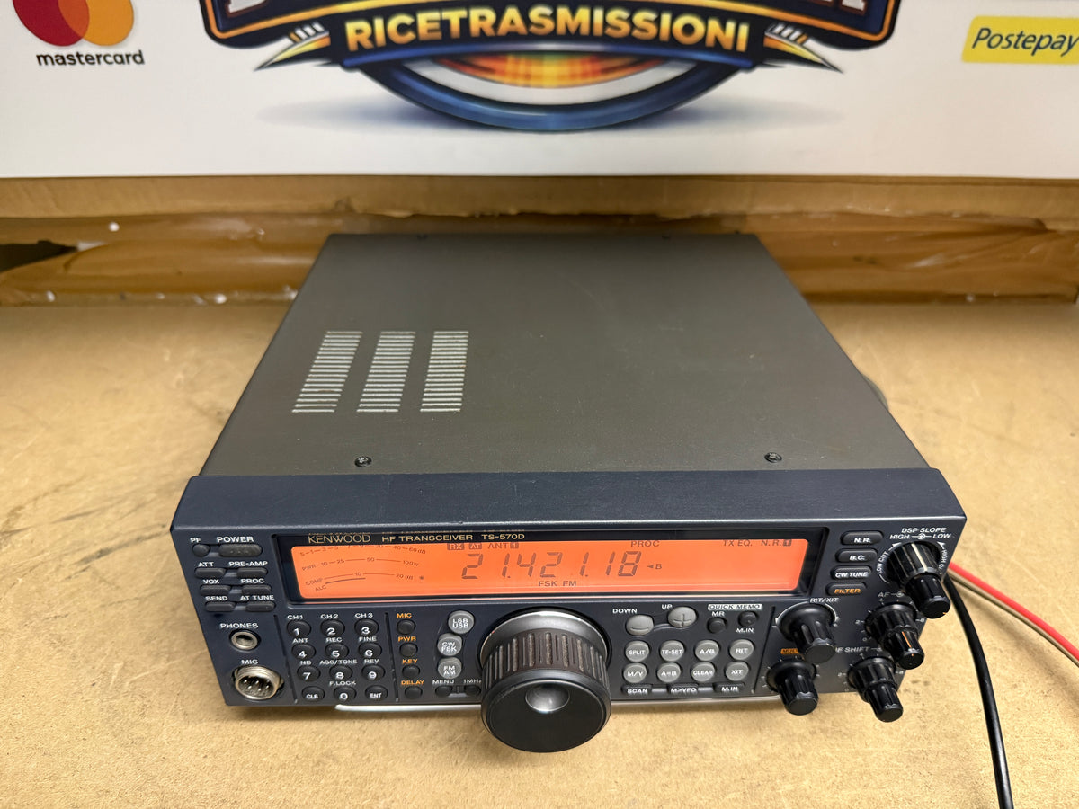 A-1 Kenwood TS 570D perfetto Garanzia 12 Mesi