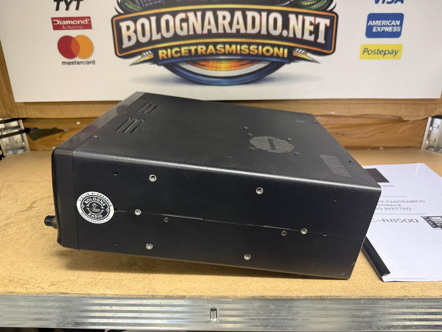 Icom IC R 8500 perfetto Garanzia 12 Mesi
