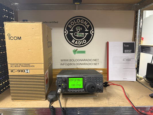 Icom ic 910H + 1200Mhz + DSP + TCXO + imballo Garanzia 12 Mesi