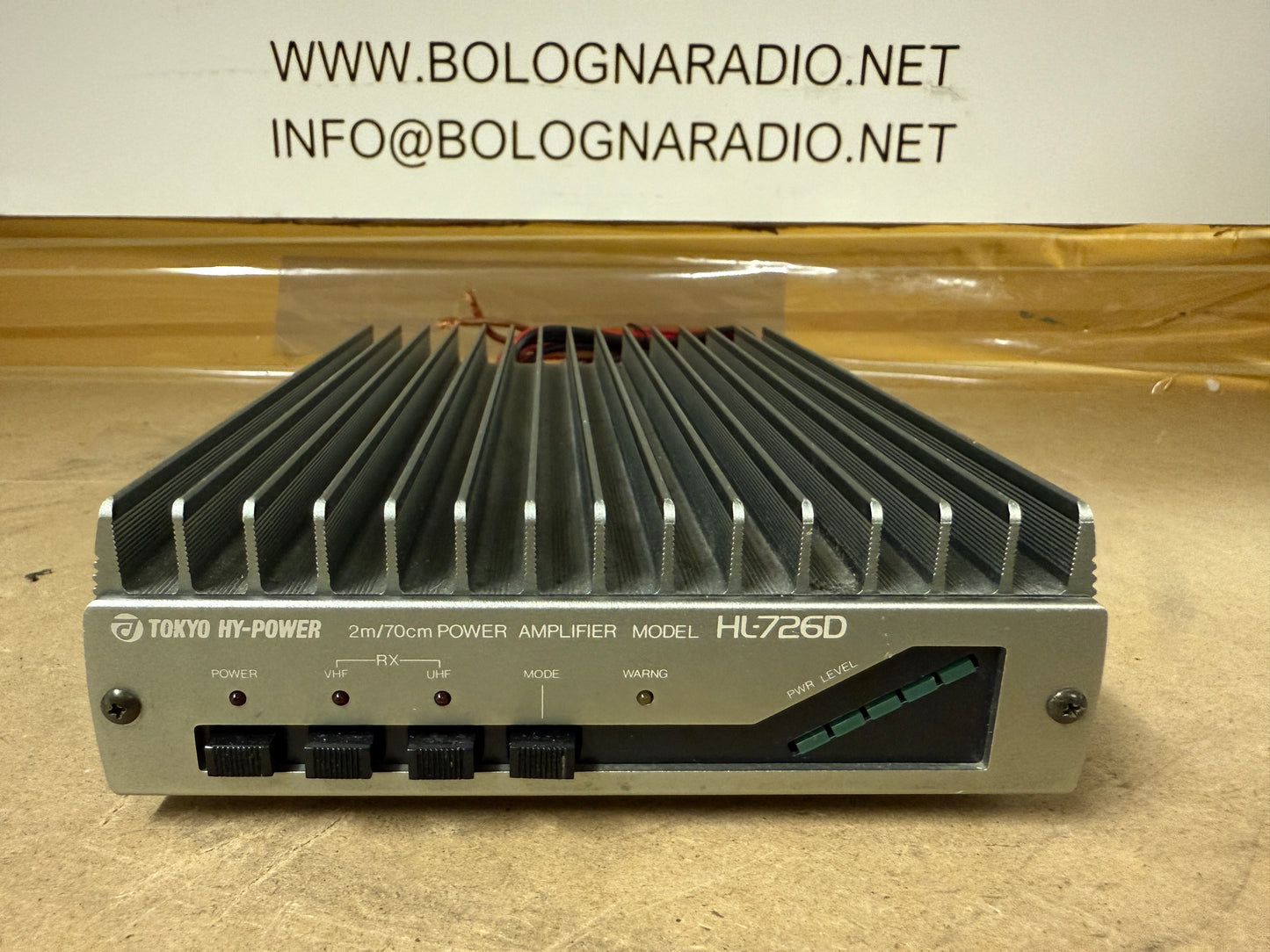 TOKYO HY-POWER HL-726D amplificatore lineare 50 watt VHF/UHF