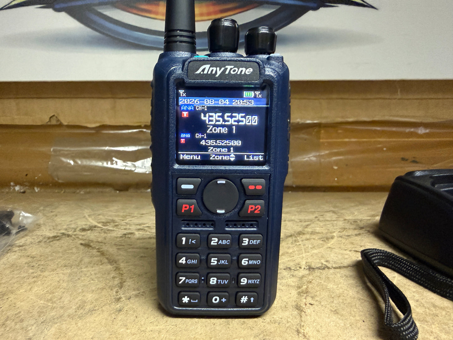 ANYTONE AT-D-890-UV Ricetrasmettitore Portatile DMR pari al nuovo