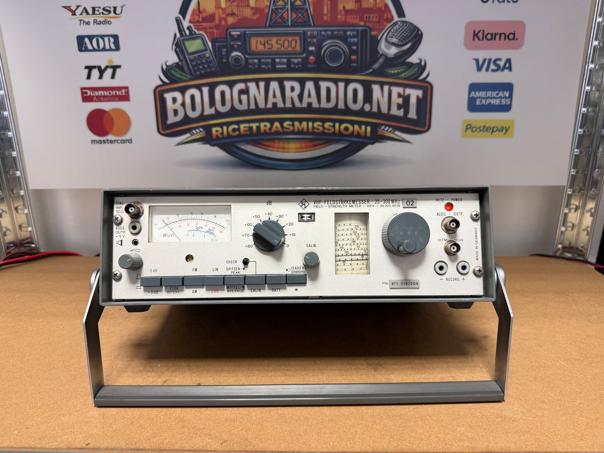 Rohde & Schwarz VHF-Feldstarkemesser HFV 25–300 MHz