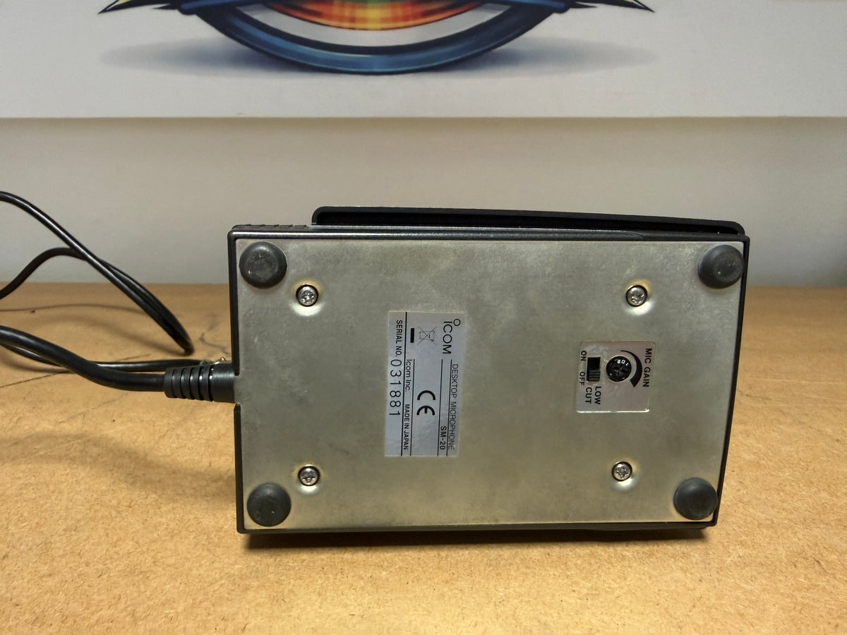 Icom SM 20 pari al nuovo
