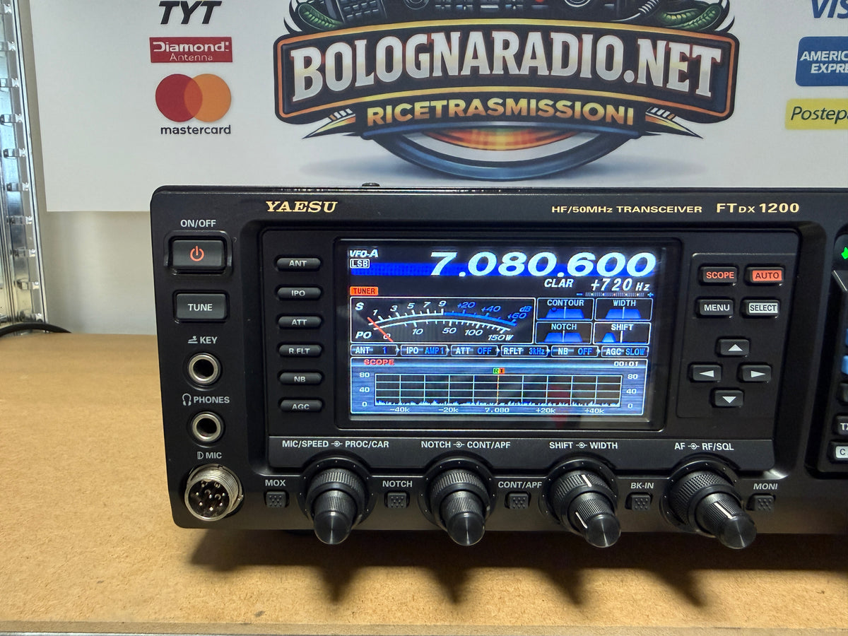 Yaesu FT dx 1200 pari al nuovo imballo Garanzia 12 Mesi