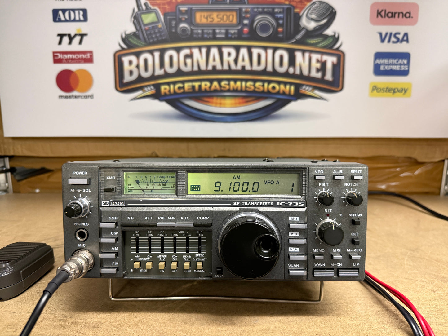 Icom ic 735 Garanzia 6 Mesi
