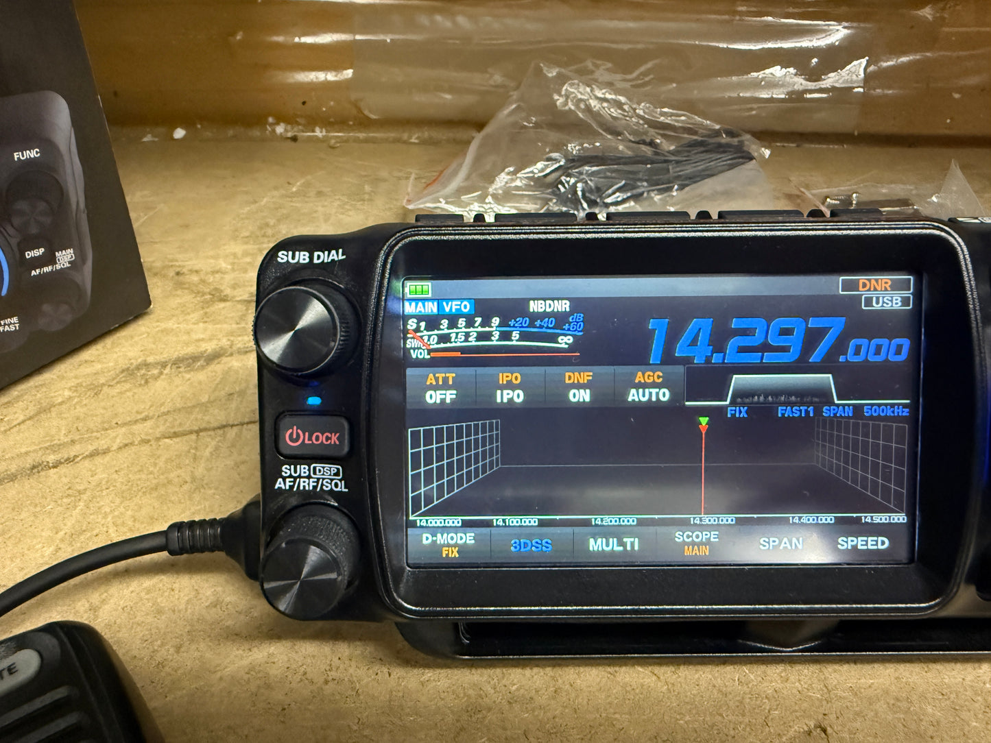 Yaes FTX 1 field + BU6 + GPS 03/2026 pari al nuovo Garanzia Ufficiale