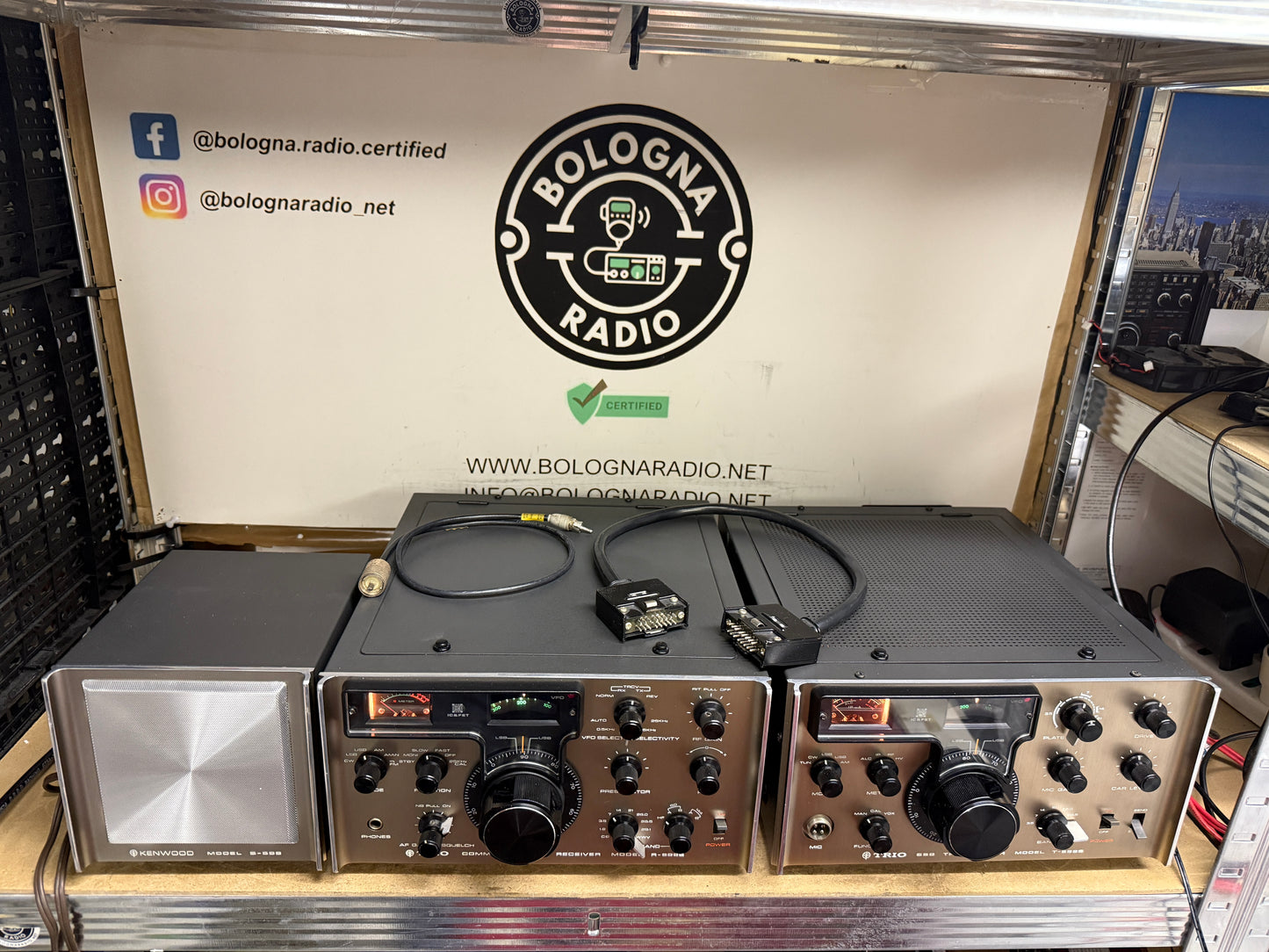 Kenwood TS 599s linea completa RX+TX imballo Garanzia 12 mesi