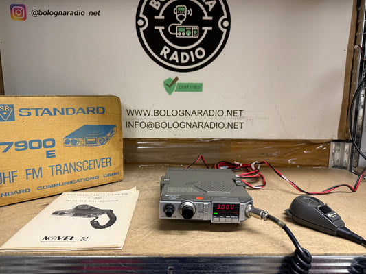 STANDARD C-7900 RADIO VEICOLARE UHF 430 Mhz full set