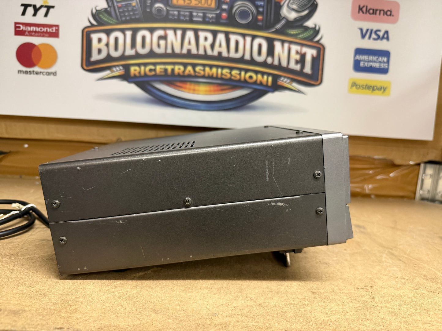 Yaesu FT 757 GX + FP757HD + FC 757AT perfetto Garanzia 12 Mesi