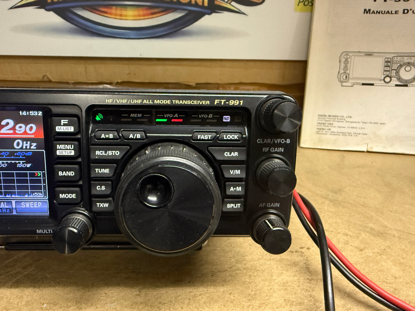 A-1 Yaesu FT 991 full set Garanzia 12 mesi