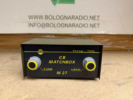 ZETAGI TUNE M27 ACCORDATORE MATCHBOX RADIO CB 26/30MHZ