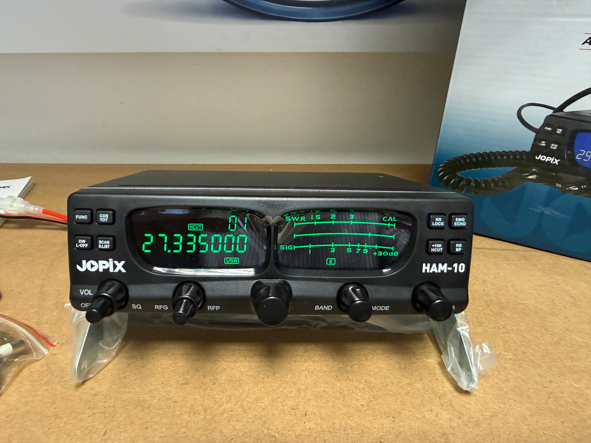 Jopix HAM-10, FM / AM / USB / LSB / CW 28-29,7 MHz, Roger Beep NUOVO