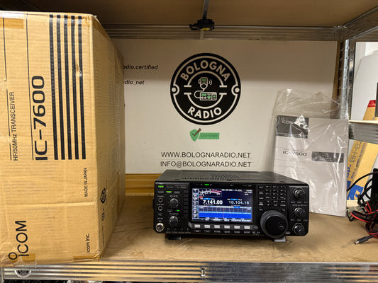 Icom ic 7600 full set pari al nuovo Garanzia 12 Mesi