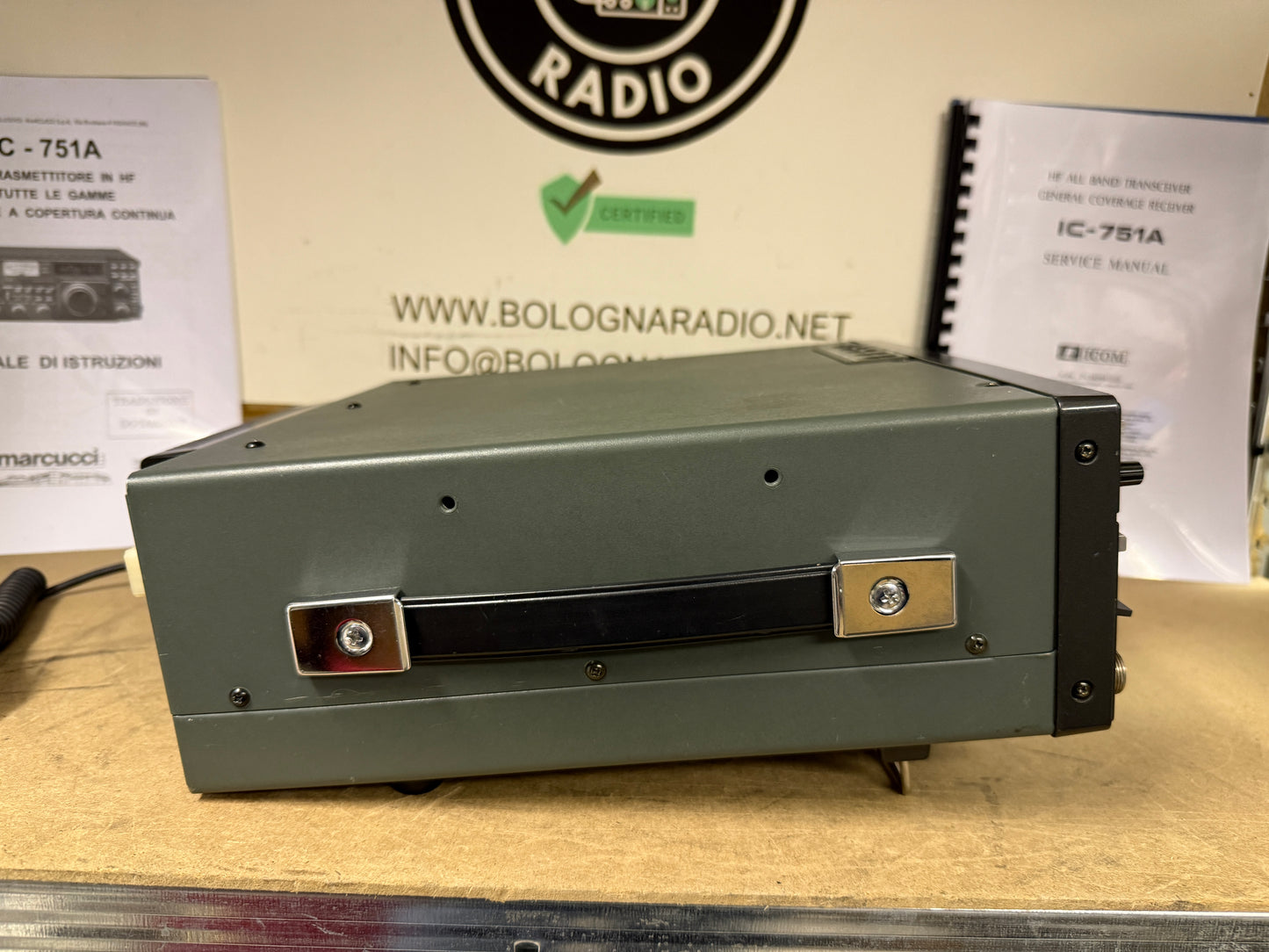 Icom IC 751A + tutti i filtri + modifica eprom Garanzia 12 Mesi