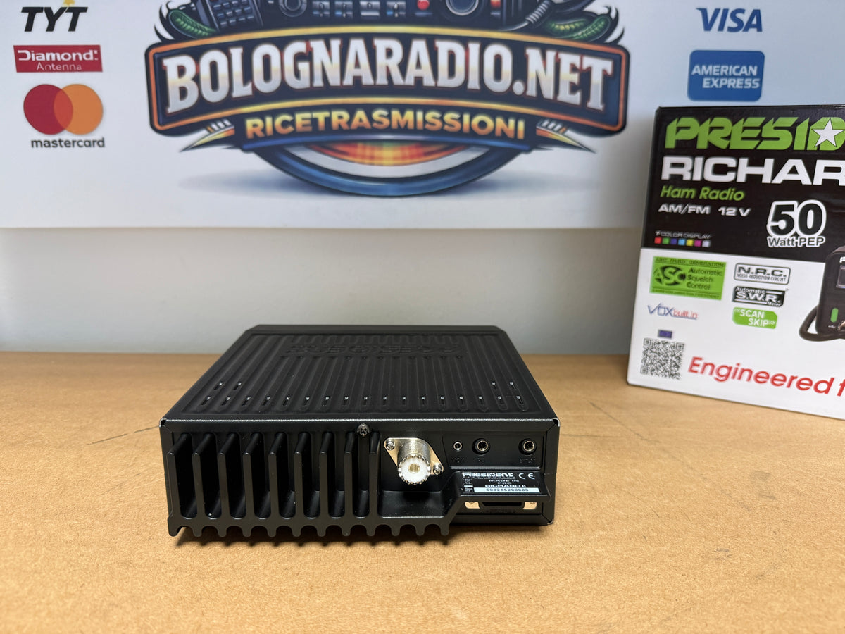 PRESIDENT RICHARD 2 50W PEP AM/FM + ECHO + BEEP + USB NUOVO
