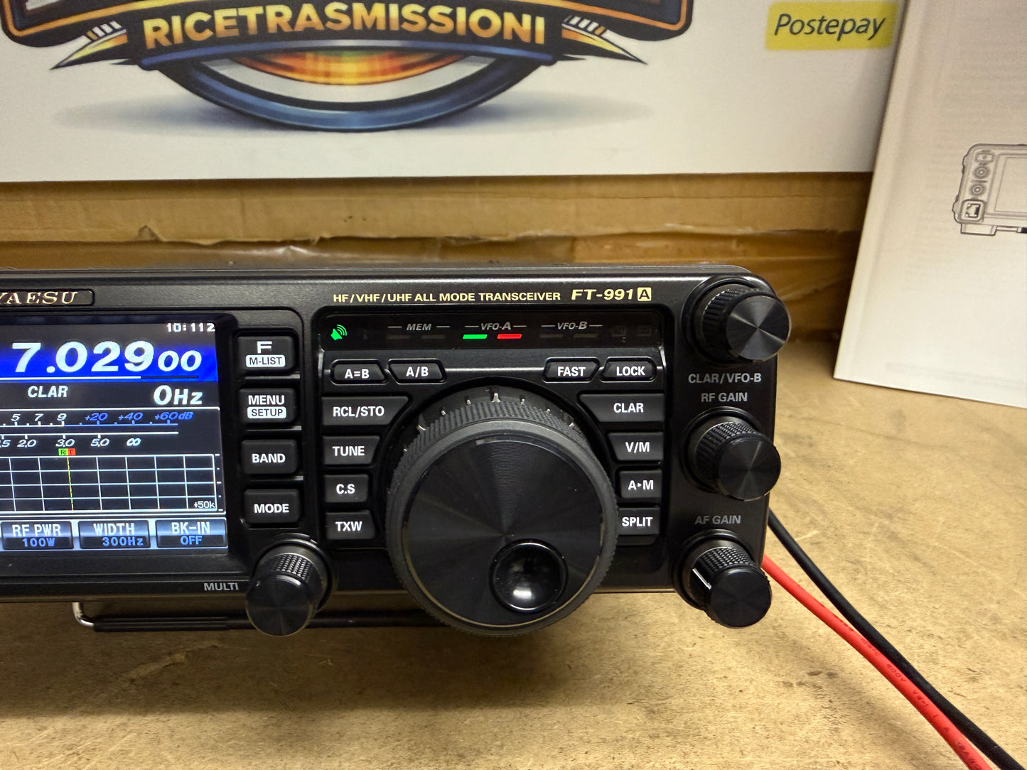 Yaesu FT 991A pari al nuovo Garanzia Ufficiale fino al 11/2027