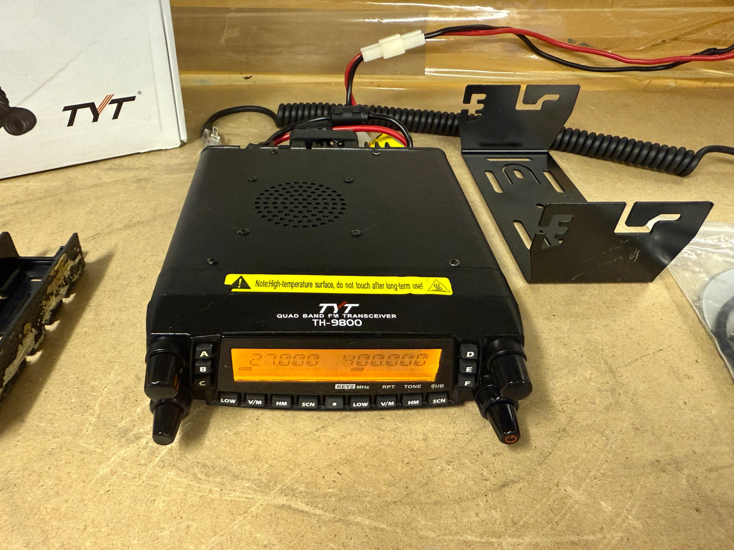 TYT 9800 + software espanso perfetto Full set