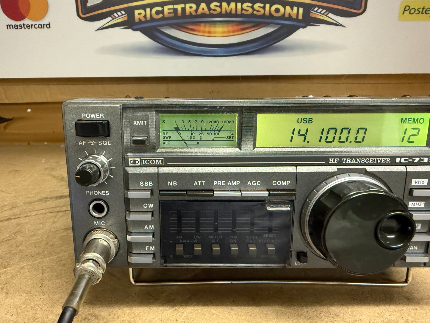 Icom ic 735 Garanzia revisionato Garanzia 12 Mesi