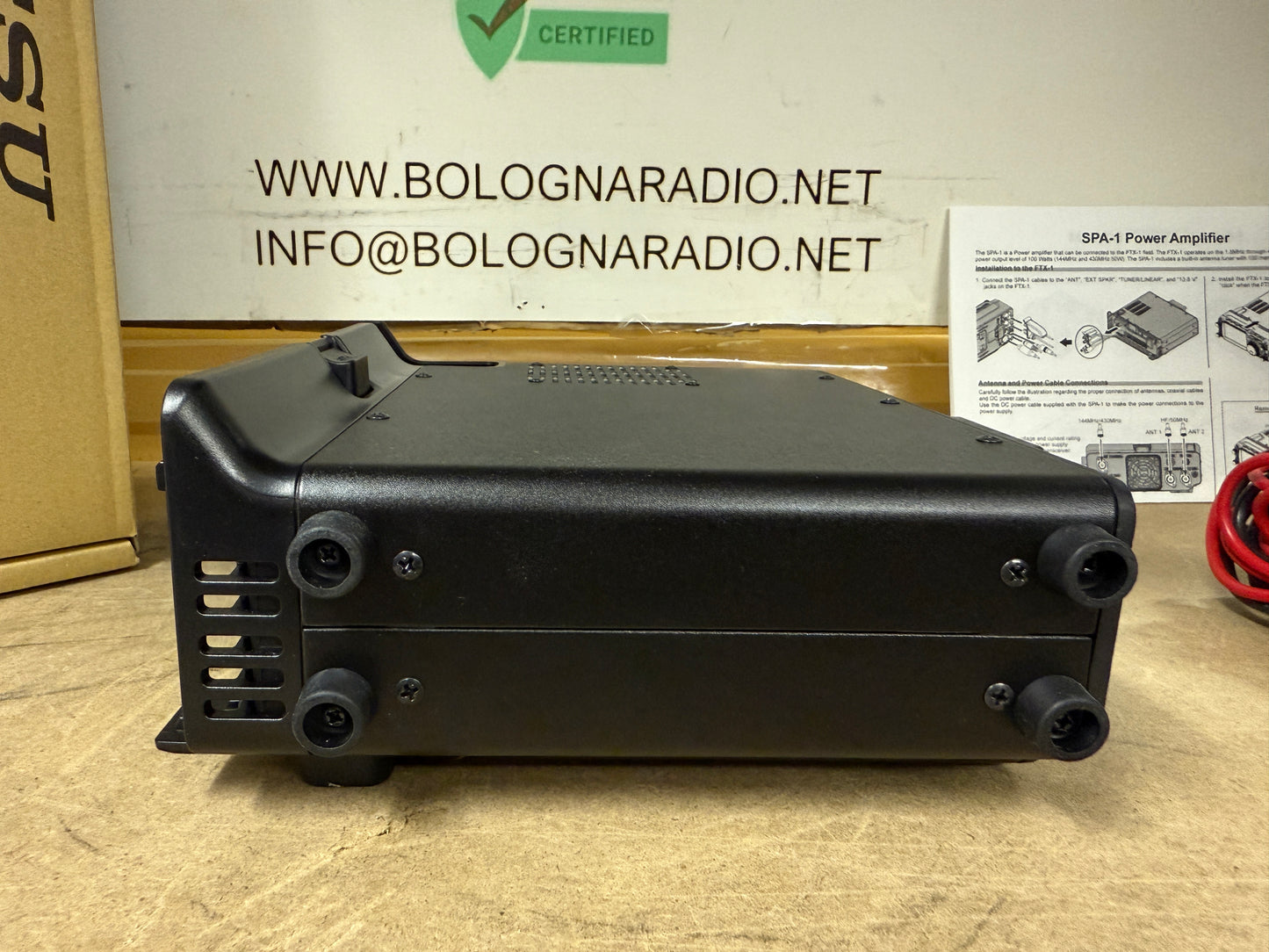 Yaesu SPA-1 pari al nuovo 09/2025 Garanzia Ufficiale