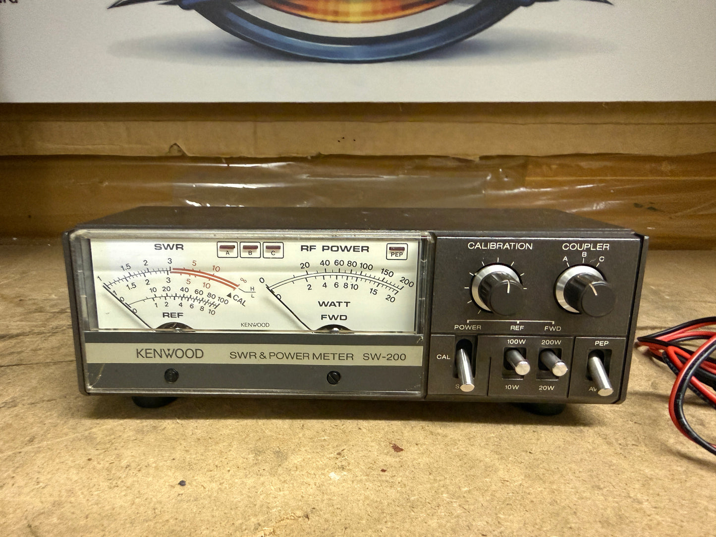 Kenwood SW200 + SWC1 1,8-150 MHz, 200