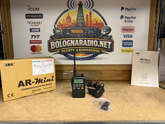 Aor mini ricevitore scanner 0.1-1300 MHz