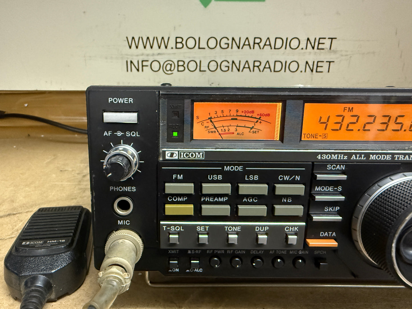 A1 - Icom ic 475e + tone squelch Garanzia 12 Mesi