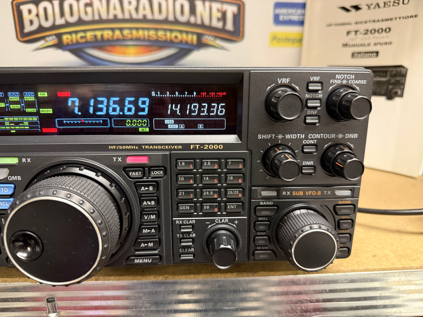 A-1 Yaesu FT 2000 pari al nuovo 100 watt full set Garanzia 6 Mesi