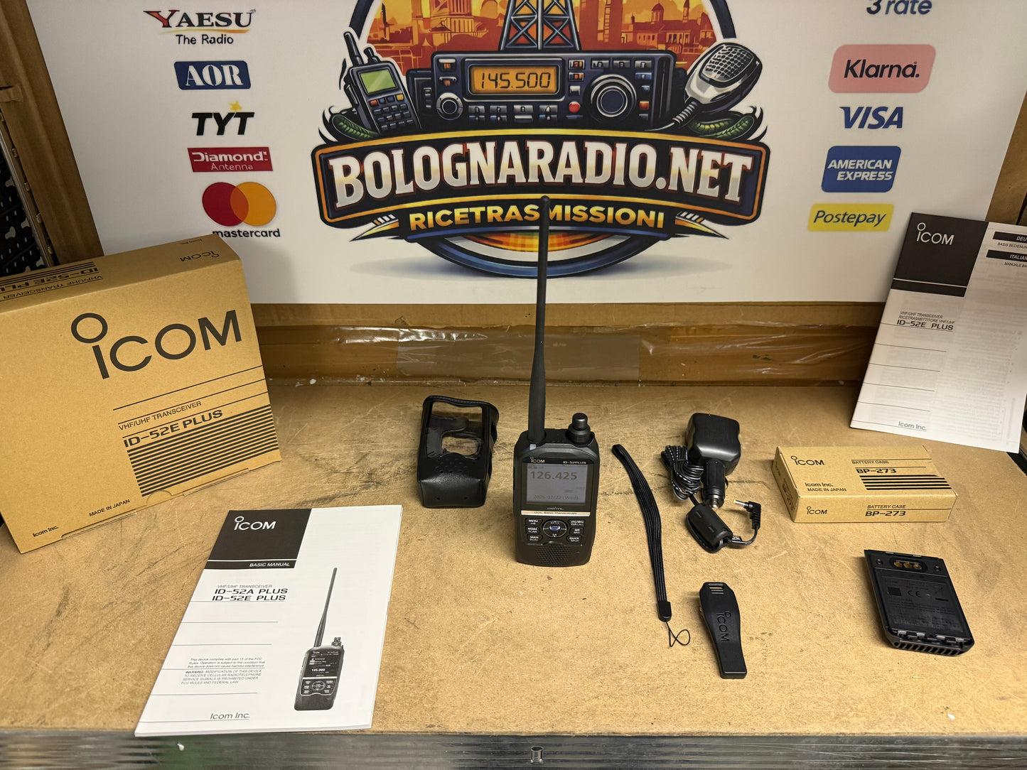 ICOM ID-52 Plus  Garanzia ufficiale fino al 02/2028 + accessori