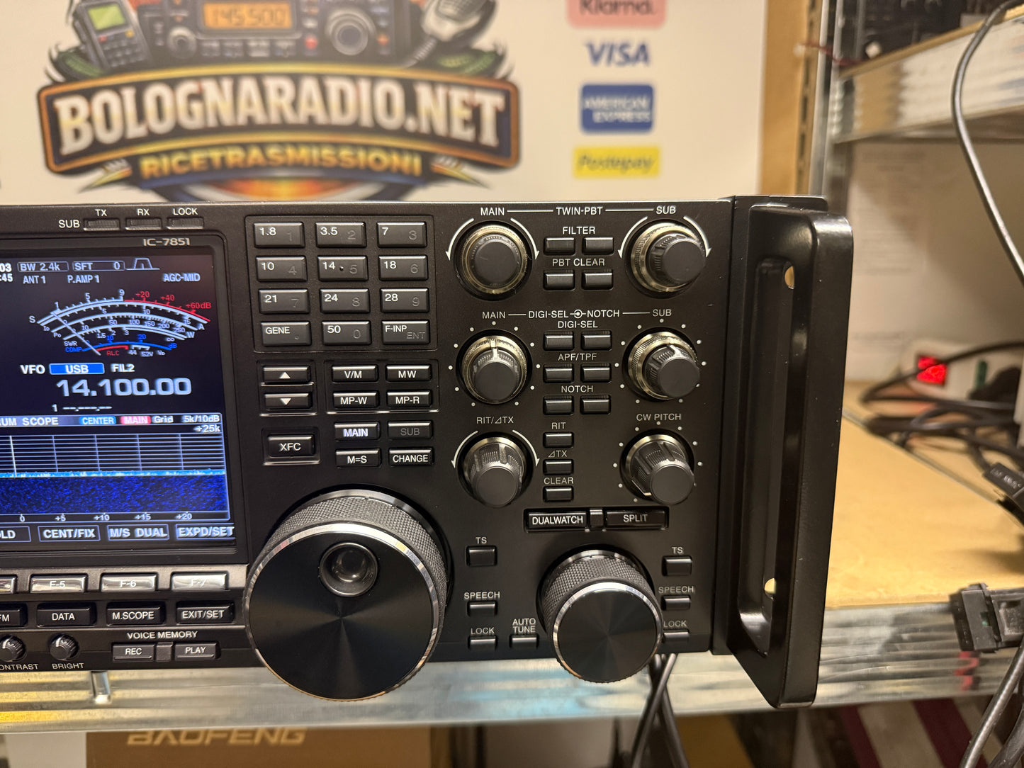 Icom IC 7851 pari al nuovo full set Garanzia 12 Mesi