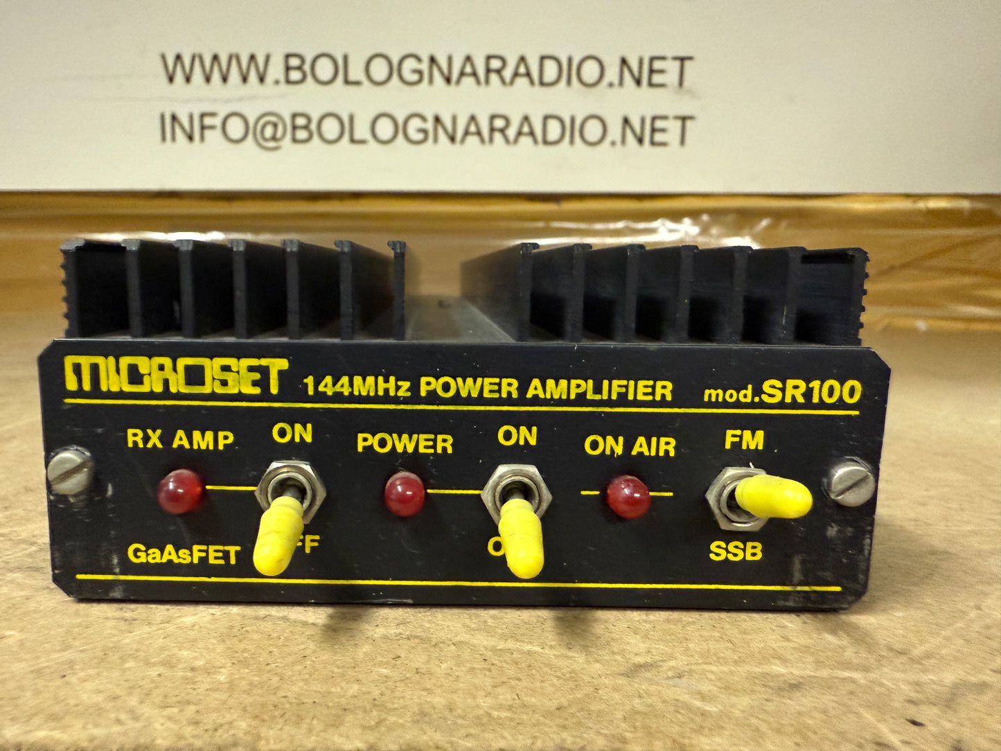 Microset SR100 amplificatore VHF 100 Watt