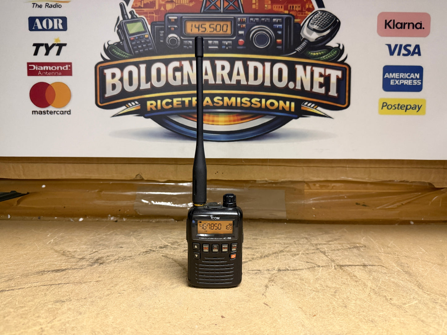 Icom ic r6 ricevitore scanner 100 kHz a 1309 MHz