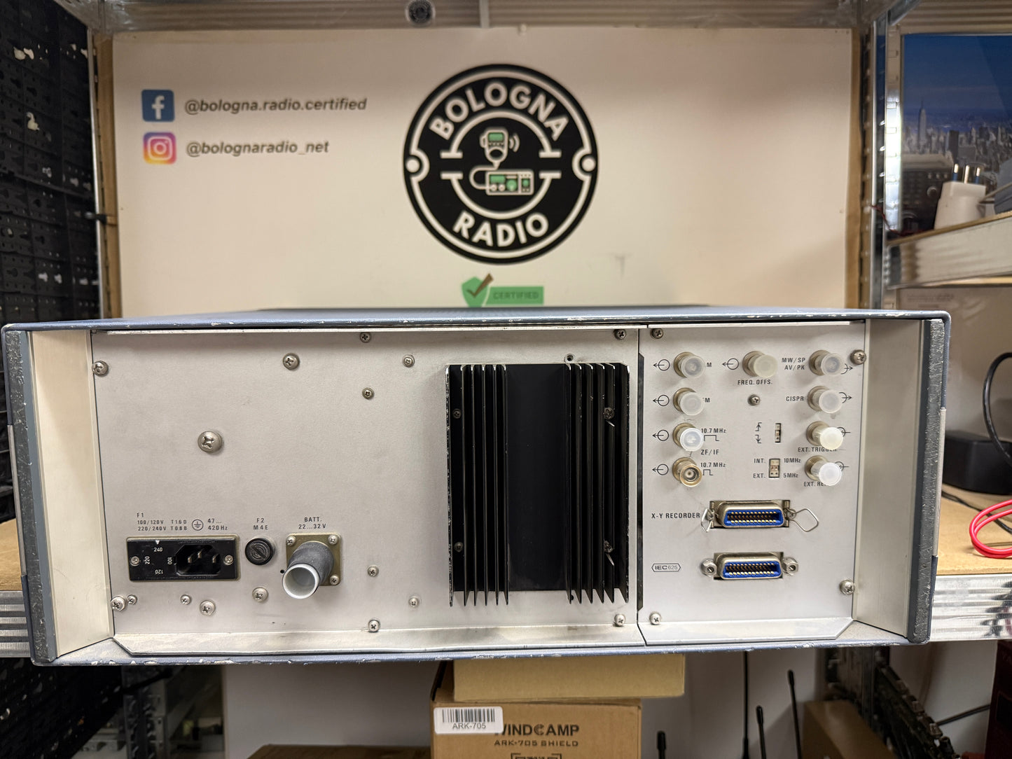 A-1 Ricevitore di misura Rhode & Schwarz ESVP 20 MHz 1300 Mhz