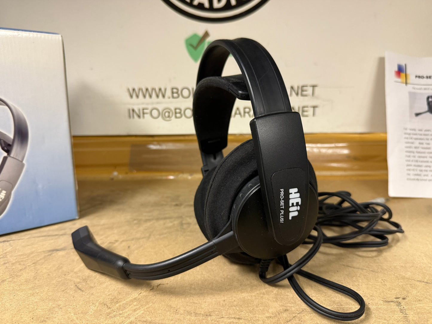 Cuffie Heil Pro-Set-Plus per icom