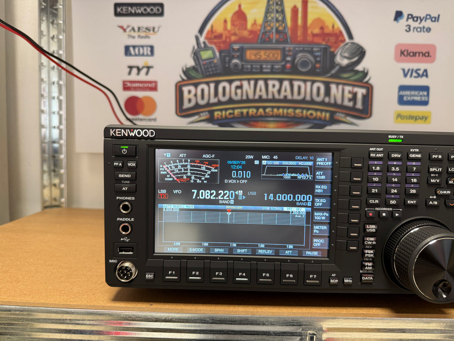 A-1 Kenwood TS 890 full set pari al nuovo Garanzia 12 Mesi