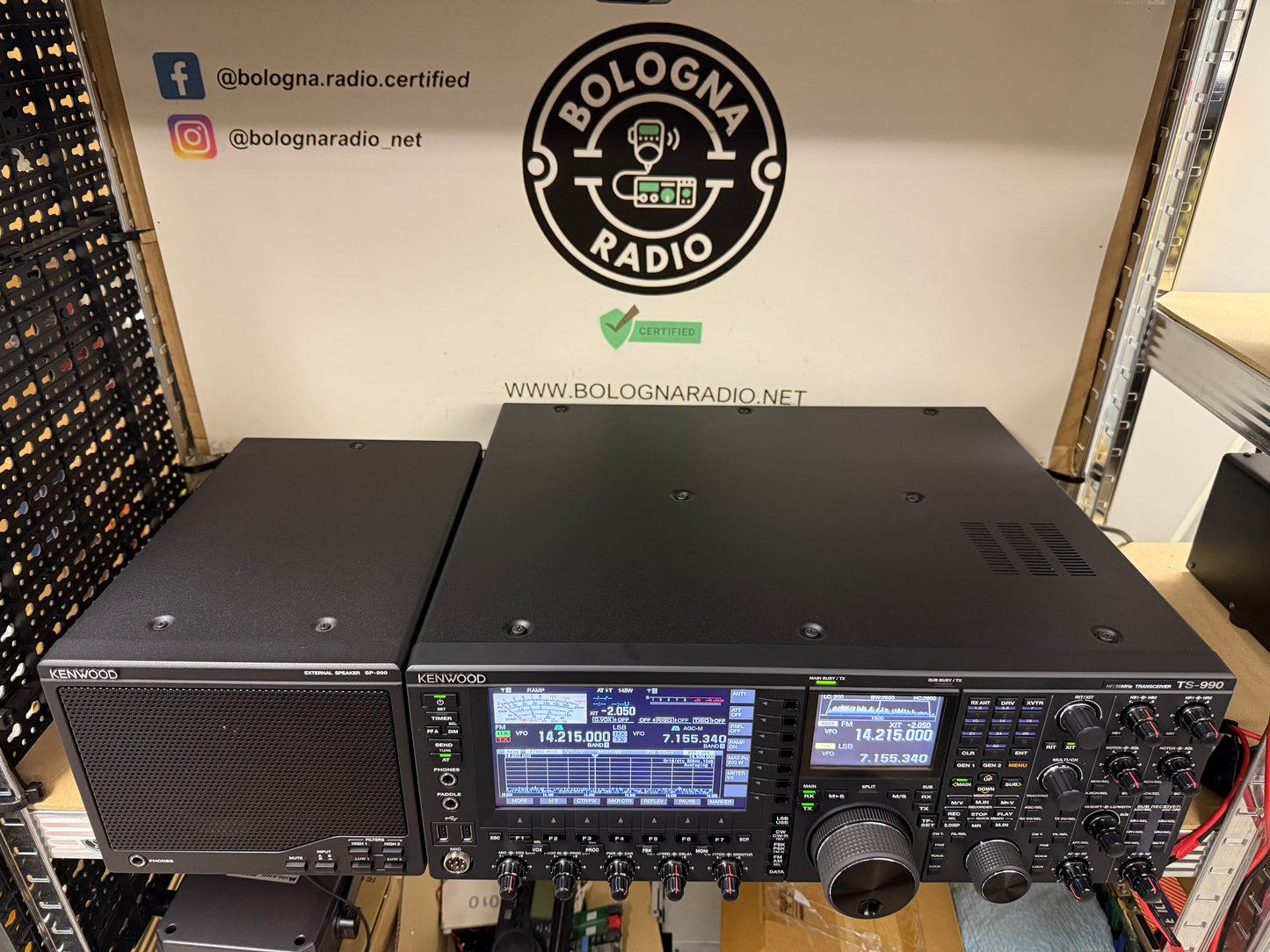 Kenwood TS 990 + SP 990 NUOVA demo Garanzia 12 Mesi