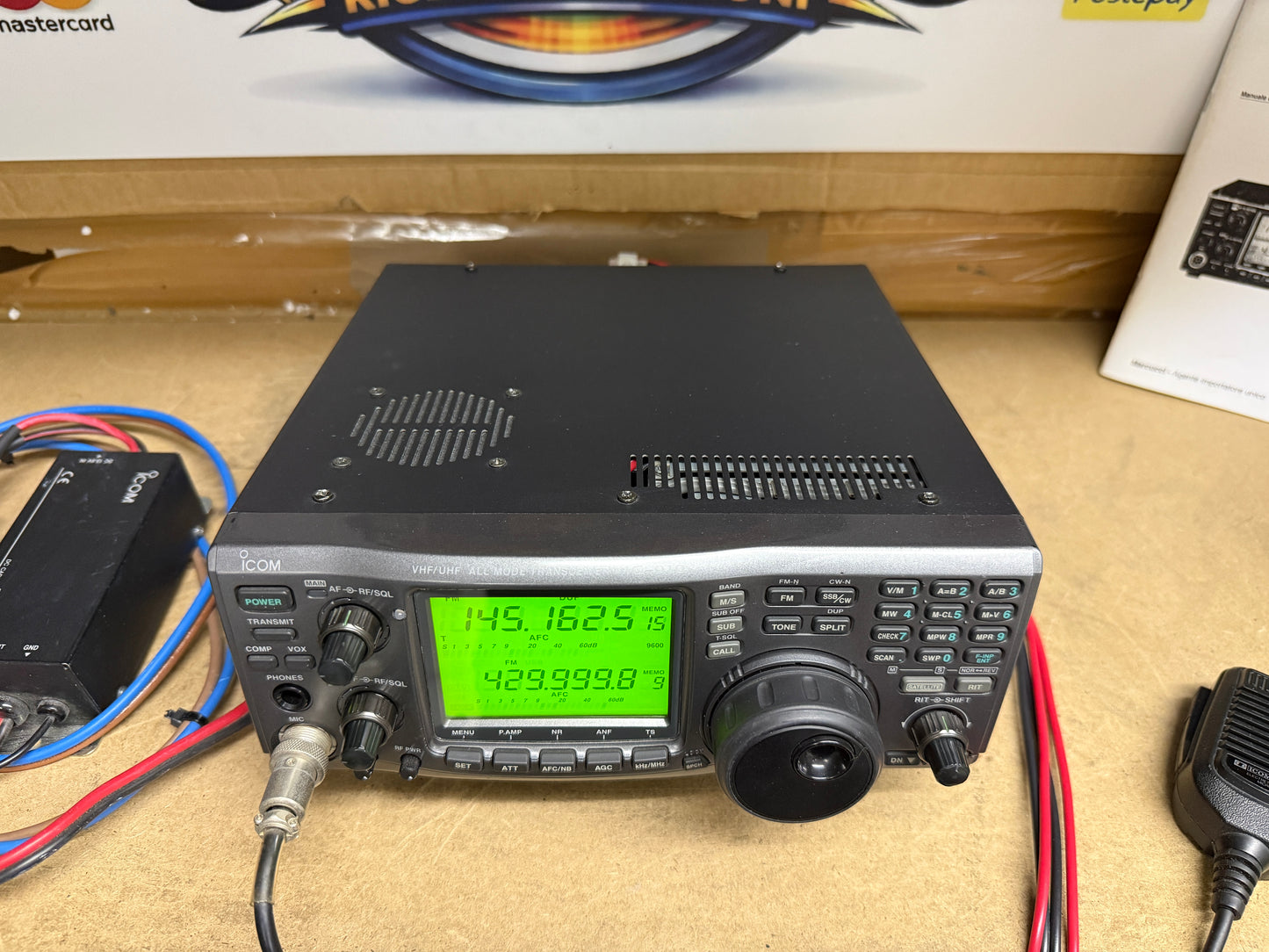 Icom ic 910H + DSP imballo originale Garanzia 6 mesi