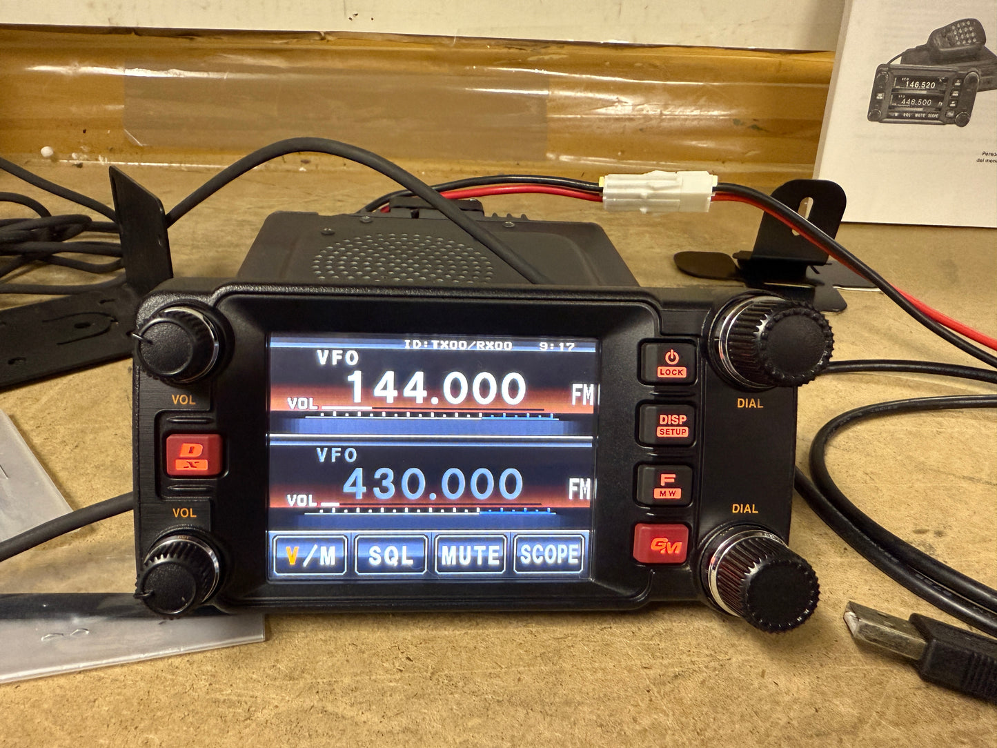 A1 Yaesu FTM 400 XDR/DE perfetto Garanzia 12 Mesi