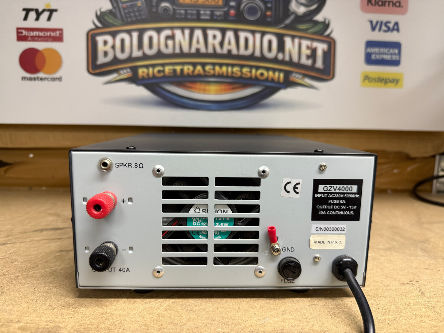 DIAMOND - GZV4000 - ALIMENTATORE 40A