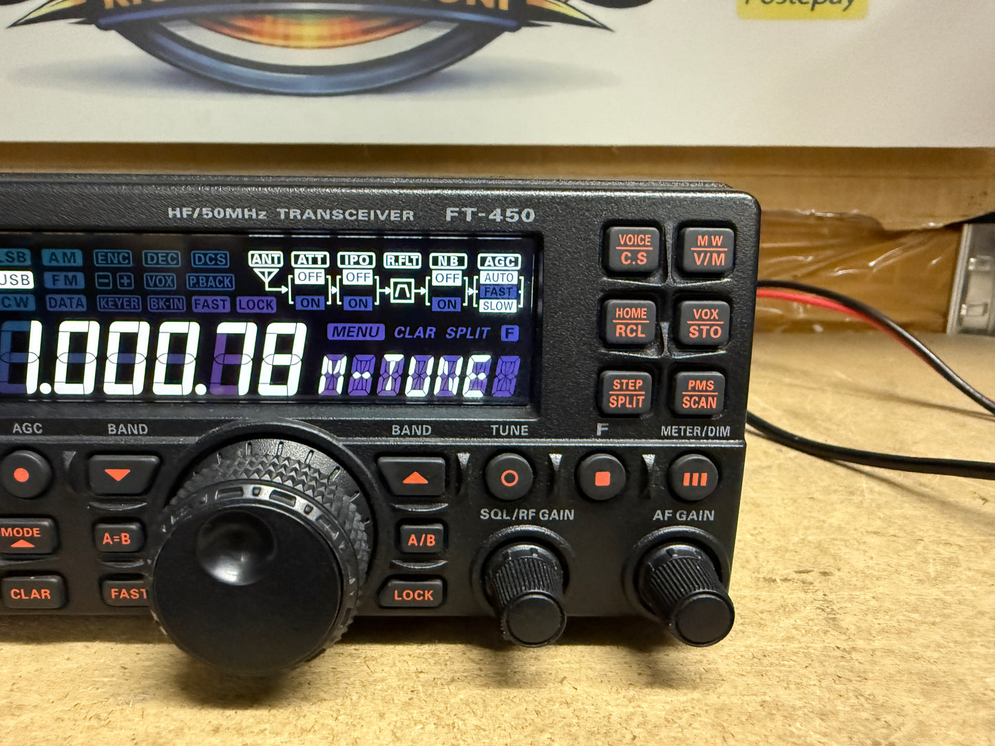 Yaesu FT 450 perfetta Garanzia 12 Mesi