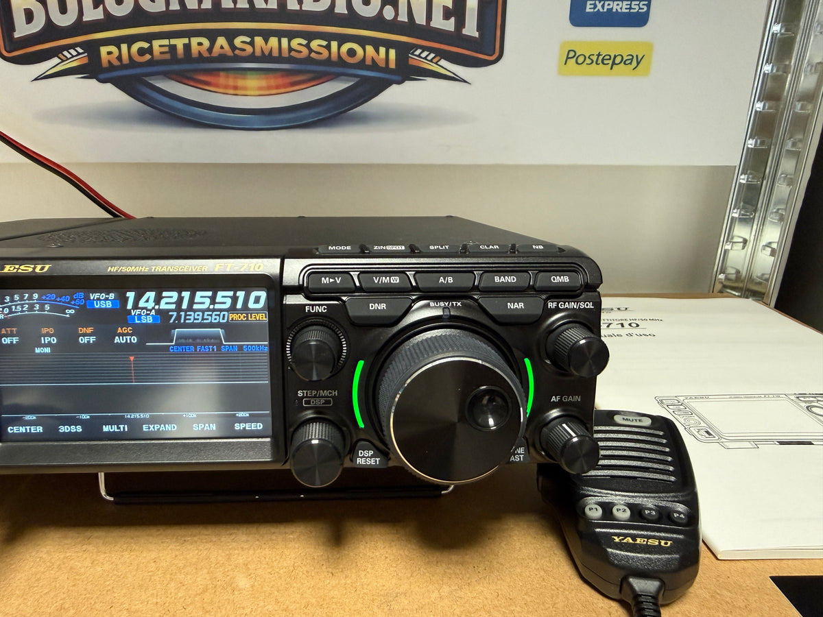 Yaesu FTDX 710 AESS pari al Nuovo Garanzia 12 Mesi Full Set