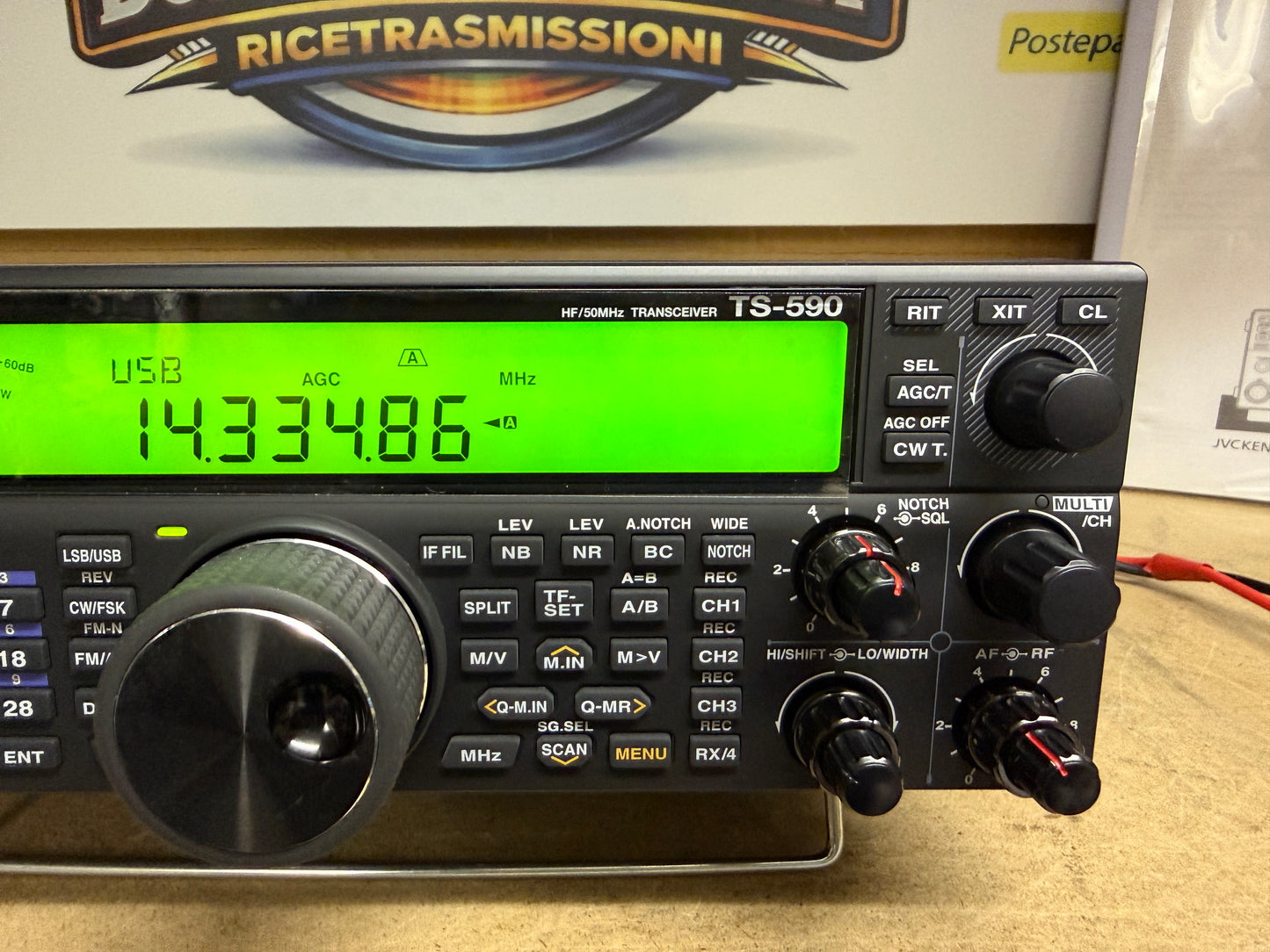 KENWOOD TS 590SG + TCXO pari al nuovo Garanzia 12 Mesi